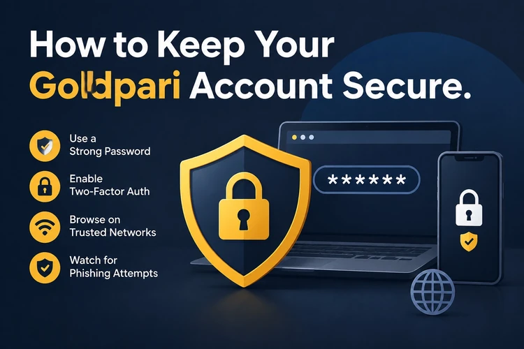 How to Keep Your Goldpari Account Secure